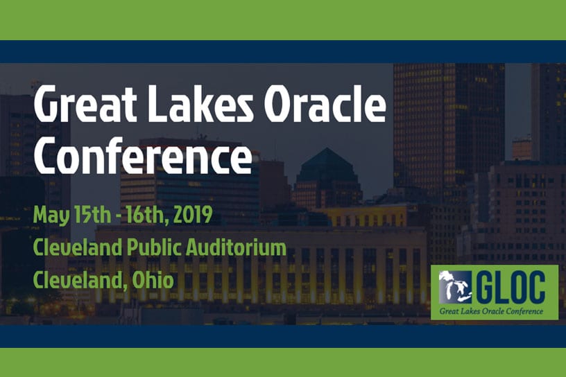 Great Lakes Oracle Conference 2019 3 gloc 2019