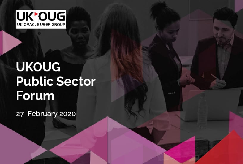 UKOUG Public Sector Forum 1