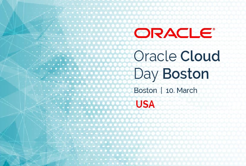 Oracle Cloud Day Boston (USA) 1