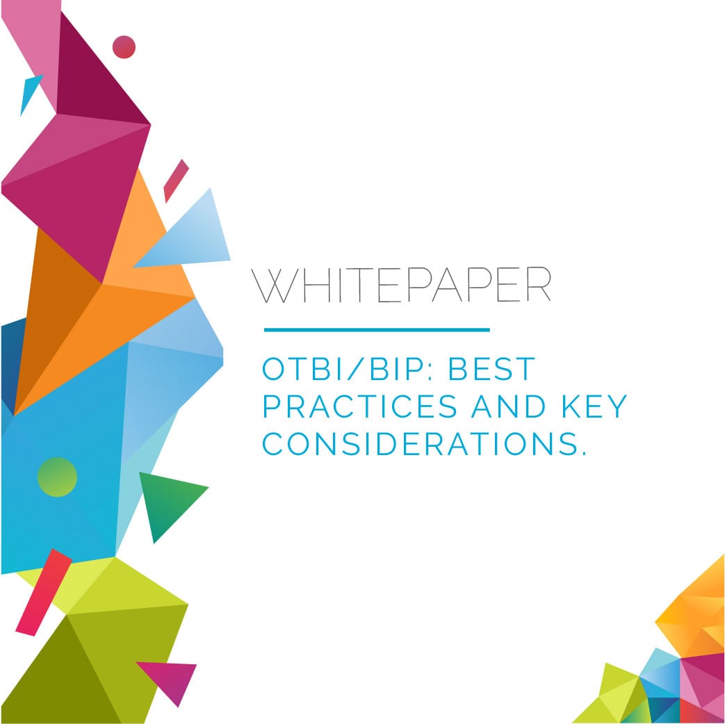 OTBI-BIP: Best Practices and Key Considerations 7