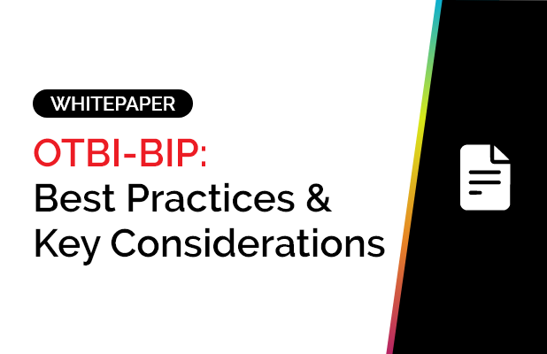 OTBI-BIP: Best Practices and Key Considerations 10 OTBI-BIP: Best Practices and Key Considerations 10