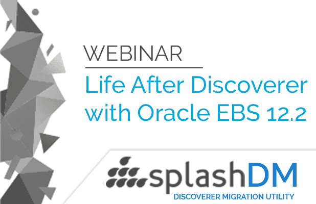Webinar - Life Beyond Discoverer with Oracle EBS Suite R12.2! 6