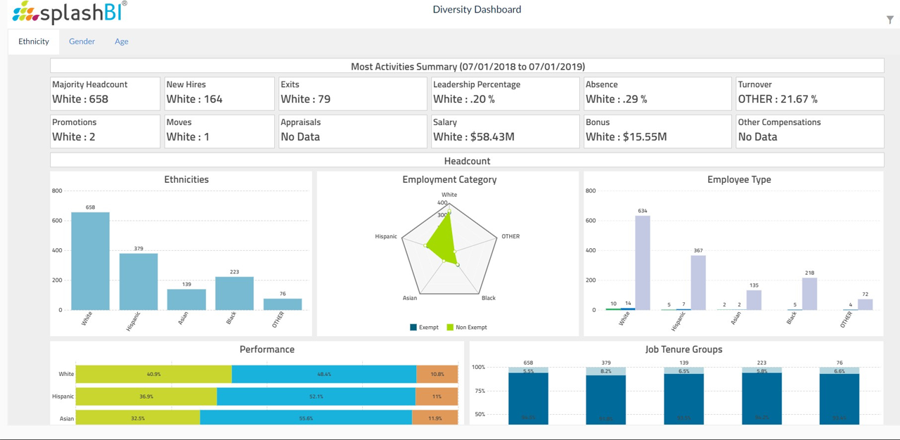 Storyboarding for People Analytics with Oracle HCM Cloud | SplashBI 7
