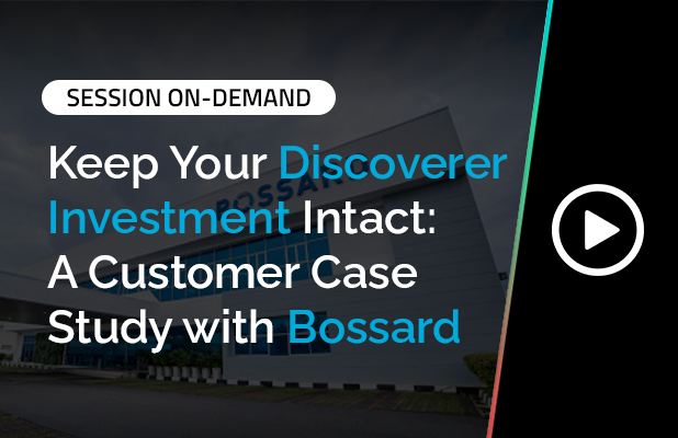Keep Your Discoverer Investment Intact: A Customer Case Study with Bossard 3 Keep Your Discoverer Investment Intact: A Customer Case Study with Bossard 3