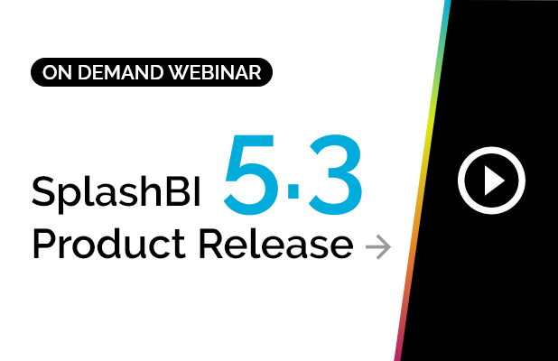 SplashBI 5.3 Product Release 3
