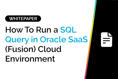 How To Run a SQL Query in Oracle SaaS (Fusion) Cloud Environment 4