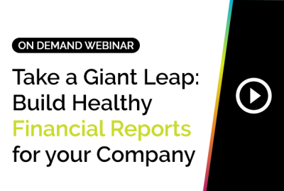 Take a Giant Leap: Build healthy financial reports for your company 4