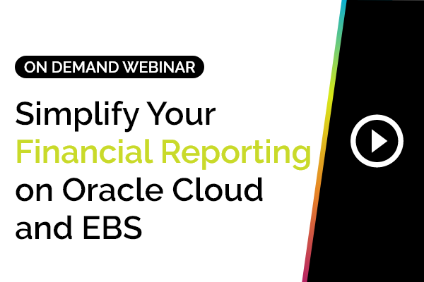 UKOUG-Solution Showcase: Simplify Your Financial Reporting on Oracle Cloud and EBS 3