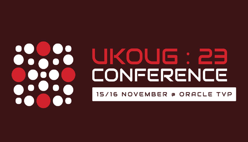 UKOUG Annual Conference - 2023 3
