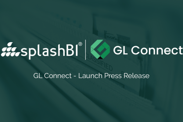 Launch of GL Connect: A New Era in Financial Reporting from SplashBI 1