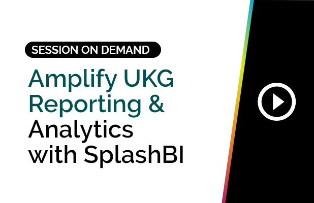 Amplify UKG Reporting & Analytics with SplashBI 7