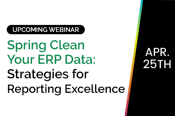 Spring Clean Your ERP Data: Strategies for Reporting Excellence 2