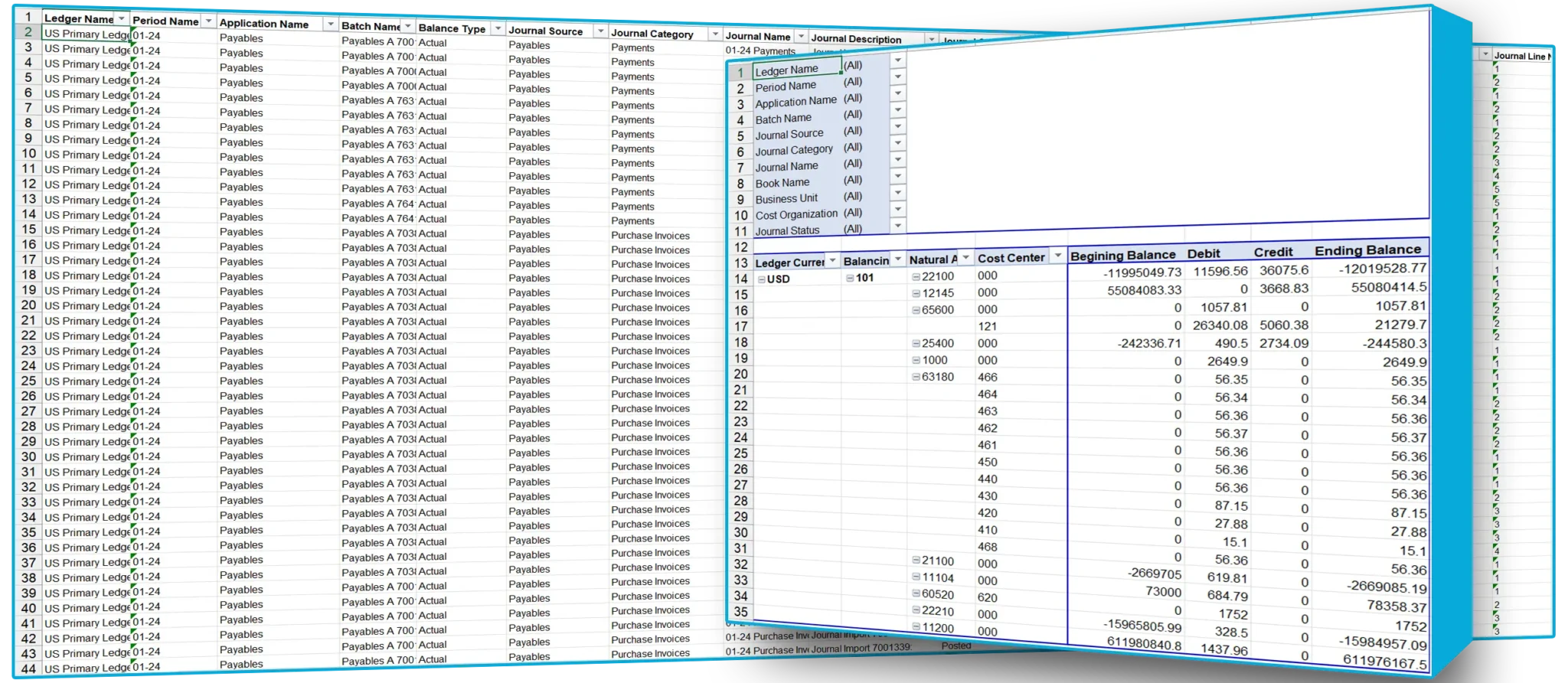 Sample reports for Oracle Fusion Cloud | SplashBI 4