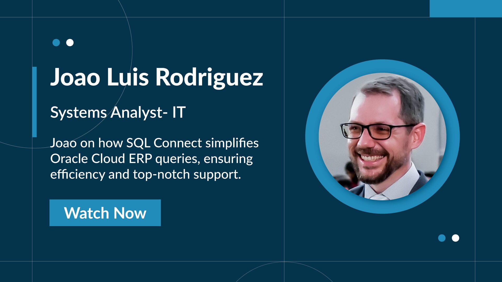 SQL Connect customer testimonial video